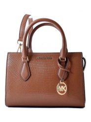 Michael Kors Torebka w kolorze brązowym - 23 x 17 x 9 cm rozmiar: onesize. Brązowe torebki klasyczne damskie Michael Kors, bez wzorów, z materiału, bez dodatków. Za 790.67 zł.