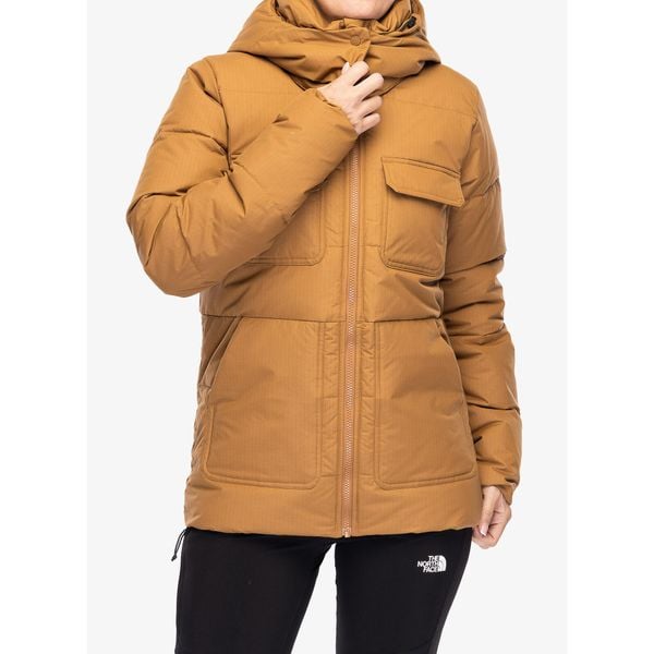 Kurtka zimowa damska Columbia Longhorn Ridge Insulated Jacket. Brązowe kurtki damskie Columbia, na zimę, bez wzorów, bez kaptura. Za 665.99 zł.