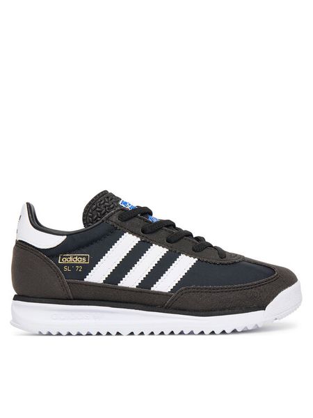 Adidas Sneakersy SL 72 RS EL C IH2982 Czarny. Czarne buty sportowe chłopięce Adidas, z materiału, bez zapięcia. Za 194.99 zł.