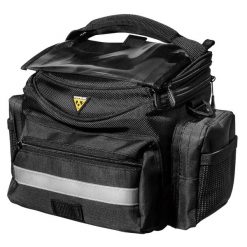 Torba rowerowa Topeak Tourguide Handlebar Bag. Czarne torebki klasyczne damskie Topeak, bez wzorów, bez dodatków. Za 412.50 zł.