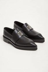 Półbuty męskie skórzane BALMAIN. Półbuty męskie Balmain, bez zapięcia. W wyprzedaży za 4,529.25 zł.