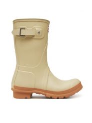 Hunter Kalosze WFS1000RMA Beżowy. Brązowe kalosze damskie Hunter, bez wzorów, z tworzywa sztucznego. Za 309.99 zł.
