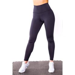 Legginsy na siłownię damskie 2skin Basic, wysoki stan. Czarne legginsy damskie 2SkIN, s, bez wzorów, z elastanu. W wyprzedaży za 119.00 zł.