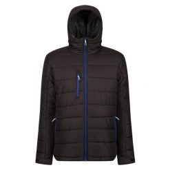Kurtka Ocieplana Męska Produkt Termiczny. Czarne kurtki męskie Regatta, m, bez wzorów, z materiału, z kapturem. Za 249.99 zł.
