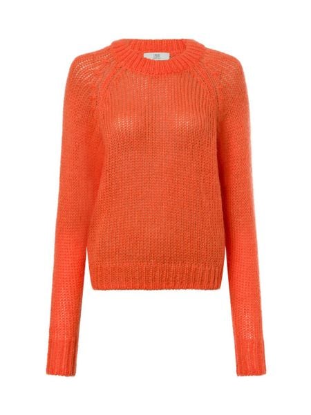 IPURI Sweter z dzianiny Kobiety pomarańczowy, S. Brązowe swetry klasyczne damskie IPURI, s, z dzianiny, bez kołnierzyka. Za 299.95 zł.