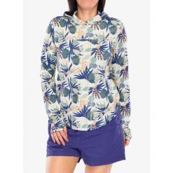 Bluza z kapturem damska Kavu Sunshade Hoodie. Brązowe bluzy z kapturem damskie KAVU, l. Za 314.99 zł.