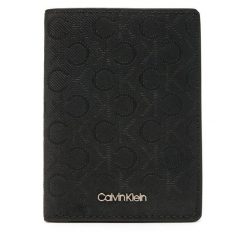 Portfel Calvin Klein. Czarne portfele męskie CALVIN KLEIN, bez wzorów. Za 209.99 zł.