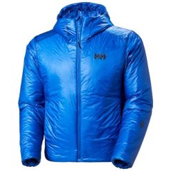Kurtka z kapturem Helly Hansen Odin Everdown. Niebieskie kurtki męskie Helly Hansen, m, bez wzorów, z kapturem, narciarskie. W wyprzedaży za 1,641.00 zł.