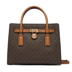 Torebka MICHAEL Michael Kors. Brązowe torebki klasyczne damskie MICHAEL Michael Kors, bez wzorów, bez dodatków. Za 1,239.00 zł.