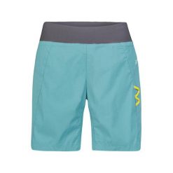 Szorty damskie Rafiki Noia. Niebieskie szorty damskie Rafiki, bez wzorów, sportowe. W wyprzedaży za 200.05 zł.