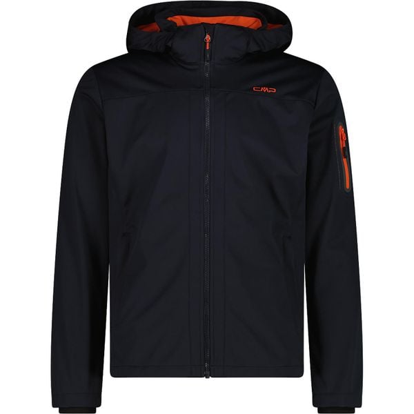 Kurtka softshell z kapturem CMP. Szare kurtki męskie CMP, na wiosnę, m, bez wzorów, z materiału, z kapturem. Za 368.00 zł.