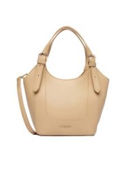 Lasocki Torebka CEO-LSK-M-003-09 Beżowy. Brązowe torebki klasyczne damskie Lasocki, bez wzorów, z materiału, bez dodatków. Za 159.99 zł.