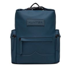 Plecak Hunter. Niebieskie plecaki damskie Hunter, bez wzorów, sportowe. Za 169.99 zł.