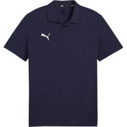 Koszulka sportowa męska Puma Team Goal Casuals. Niebieskie t-shirty sportowe męskie Puma, l, bez ramiączek, do piłki nożnej. Za 161.00 zł.