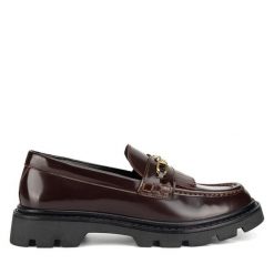 Mokasyny GINO ROSSI. Brązowe mokasyny damskie Gino Rossi. Za 279.99 zł.