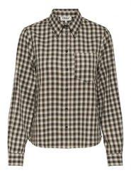 ONLY Koszula Liva 15355446 Beżowy Regular Fit. Brązowe koszule damskie Only, xl, bez wzorów, z syntetyku, bez kołnierzyka, bez ramiączek. Za 169.99 zł.