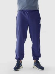 4F Spodnie dresowe w kolorze fioletowym rozmiar: L. Różowe spodnie dresowe męskie 4f, bez wzorów, z dresówki. Za 79.77 zł.