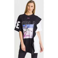 T-SHIRT ICE PLAY. Czarne t-shirty damskie Ice Play, l, bez wzorów, z bawełny, bez kołnierzyka. Za 347.40 zł.