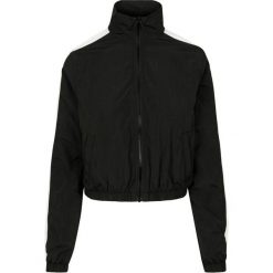 Damska klasyczna miejska parka w paski. Białe parki damskie Urban Classics, na zimę, bez wzorów. Za 191.00 zł.