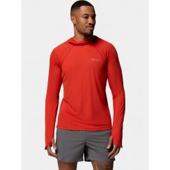 T-shirt Męski Columbia Stealth Spring. Czerwone t-shirty męskie Columbia, m, bez wzorów, bez kołnierzyka. Za 269.00 zł.