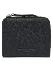 Liebeskind Berlin Skórzany portfel w kolorze czarnym - 11 x 9 x 2 cm rozmiar: onesize. Czarne portfele damskie LIEBESKIND BERLIN, bez wzorów, z materiału. Za 222.94 zł.