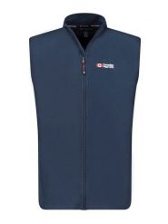 Canadian Peak Kamizelka polarowa "Vugeak" w kolorze granatowym rozmiar: XL. Niebieskie kamizelki męskie Canadian Peak, xl, z polaru. Za 39.99 zł.