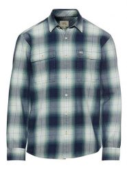 Camel Active Koszula - Regular fit - w kolorze granatowym rozmiar: XL. Niebieskie koszule męskie Camel Active, xl, bez wzorów, z bawełny, bez kołnierzyka, bez ramiączek. Za 179.22 zł.