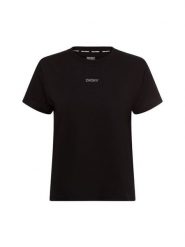 DKNY Sport Koszulka Kobiety Bawełna czarny, M. Czarne topy sportowe damskie DKNY Sport, m, bez wzorów, z bawełny, bez ramiączek. Za 199.95 zł.