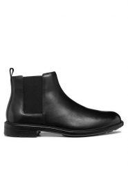 Geox Sztyblety U Walk Pleasure U46CGA 00043 C9999 Czarny. Czarne sztyblety męskie Geox, z materiału, bez zapięcia. Za 799.99 zł.