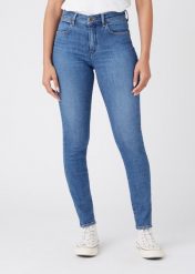 WRANGLER HIGH RISE SKINNY DAMSKIE SPODNIE JEANSOWE JEANSY GROW WILD W27HXN43R 112145961. Jeansy damskie Wrangler. Za 199.99 zł.
