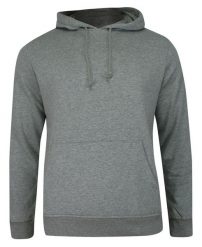 Bluza Szara z Kapturem, Kangurka, Jednokolorowa, z Dużą Kieszonką -BRAVE SOUL- Męska. Szare bluzy sportowe męskie Brave Soul, bez wzorów, z bawełny, klasyczne, bez kołnierzyka, bez ramiączek. Za 79.00 zł.