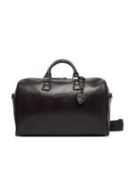 Guess Torba weekendowa V6BZ05 W4592 Brązowy ciemny. Brązowe torebki klasyczne damskie Guess, z aplikacjami, ze skóry, bez dodatków. Za 524.99 zł.