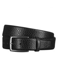 Herrlicher Skórzany pasek "Dylan" w kolorze czarnym rozmiar: 95. Czarne paski męskie Herrlicher, bez wzorów, z materiału. Za 132.05 zł.