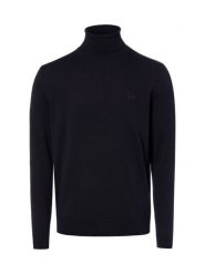 Fred Perry sweter wełniany Mężczyźni Wełna niebieski, S. Niebieskie swetry męskie Fred Perry, m, bez wzorów, z wełny, bez kołnierzyka. Za 899.95 zł.