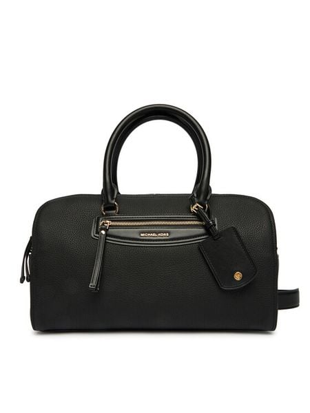MICHAEL Michael Kors Torebka Md Duffle Satchel 30S6GTVS8L Czarny. Czarne torebki klasyczne damskie MICHAEL Michael Kors, bez wzorów, ze skóry, bez dodatków. Za 1,369.00 zł.