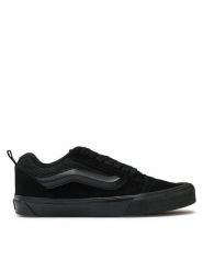 Vans Tenisówki Knu Skool VN0009QCBKA1 Czarny. Czarne trampki i tenisówki damskie Vans, bez wzorów, ze skóry. Za 229.99 zł.
