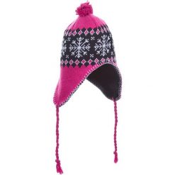 Czapka zimowa ASPEN uszatka różowa CHIEMSEE CH-001-PI. Czerwone czapki zimowe damskie . Za 14.99 zł.
