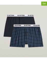 G-Star Bokserki (2 pary) w kolorze granatowym rozmiar: M. Niebieskie bokserki męskie G-Star, bez wzorów. Za 138.70 zł.