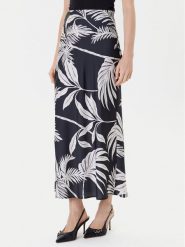 Guess Spódnica midi W5YD55 WF1T2 Czarny Regular Fit. Czarne spódniczki damskie Guess, xl, z aplikacjami, z syntetyku, midi. Za 299.99 zł.