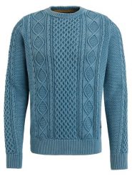 PME Legend Sweter w kolorze niebieskim rozmiar: 3XL. Niebieskie swetry męskie PME Legend, xl, bez wzorów, z bawełny, bez kołnierzyka. Za 202.03 zł.