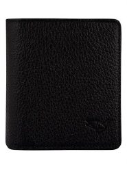 BAGmori Skórzany portfel w kolorze czarnym - 10 x 9 x 2 cm rozmiar: onesize. Czarne portfele męskie BAGmori, bez wzorów, z materiału. Za 86.99 zł.