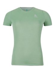 Odlo Koszulka sportowa "Cardada" w kolorze zielonym rozmiar: XS. Zielone bluzki sportowe damskie Odlo, uniwersalny, bez wzorów, z materiału, bez ramiączek. Za 100.99 zł.