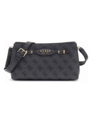 Guess Torebka w kolorze antracytowym - 24 x 13 x 7 cm rozmiar: onesize. Czarne torebki klasyczne damskie Guess, z aplikacjami, z materiału, bez dodatków. Za 347.99 zł.
