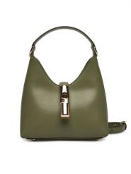 Furla Torebka Iride Mini WE00876 ARE000 KH 4555S Zielony. Zielone torebki klasyczne damskie Furla, bez wzorów, ze skóry, bez dodatków. Za 1,109.00 zł.