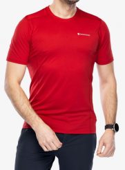 Koszulka termoaktywna męska Montane Dart Lite T-Shirt. Czerwone bielizna termoaktywna męska Montane, m, bez wzorów, z materiału, bez kołnierzyka. Za 148.49 zł.