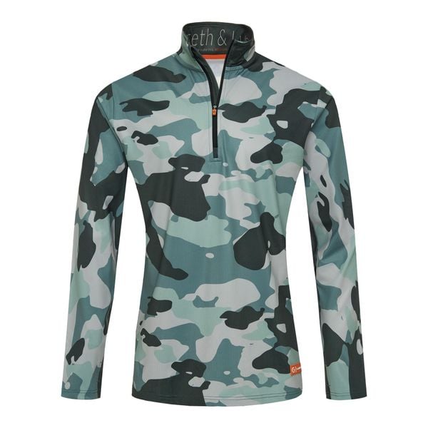 Bluza narciarska Męska Gareth & Lucas The One Hundred and Three. Brązowe bluzy bez kaptura męskie GARETH & LUCAS, m, z elastanu. Za 229.99 zł.