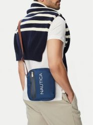 Nautica Saszetka WBEOHP-NTC-P-002-10 Granatowy. Niebieskie saszetki męskie Nautica, z materiału. Za 49.99 zł.