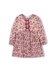 Mayoral Sukienka codzienna 4917 Kolorowy Regular Fit. Sukienki dziewczęce Mayoral, bez wzorów, z syntetyku, bez ramiączek. Za 189.99 zł.