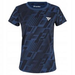 Damska koszulka tenisowa Tecnifibre X-Loop T-Shirt. Niebieskie t-shirty damskie TECNIFIBRE, bez wzorów, bez kołnierzyka. Za 209.99 zł.