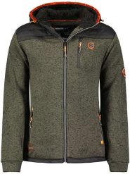 Geographical Norway Kurtka polarowa "Toledo" w kolorze khaki rozmiar: S. Brązowe kurtki męskie Geographical Norway, s, bez wzorów, z polaru, bez kaptura. Za 96.60 zł.